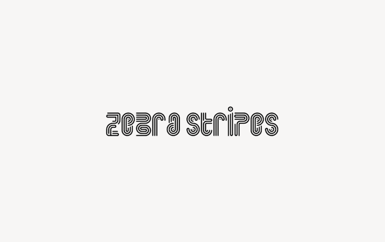 Zebra Stripes - Font Free [ Download Now ]