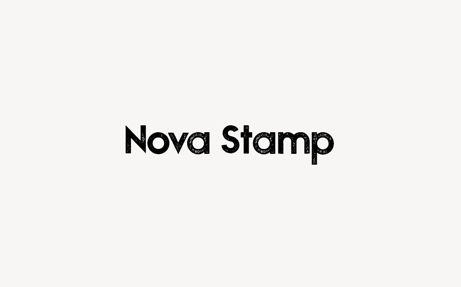 Nova Stamp - Font Free [ Download Now ]