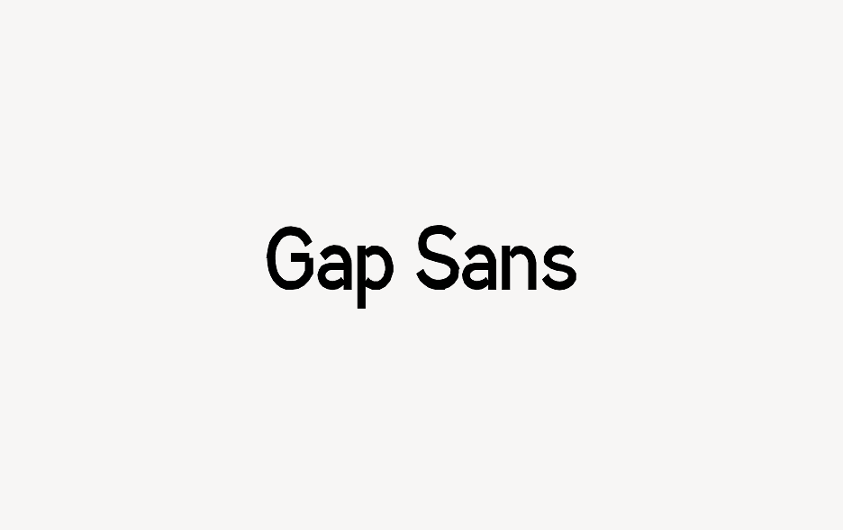 Gap Sans - Font Free [ Download Now ]