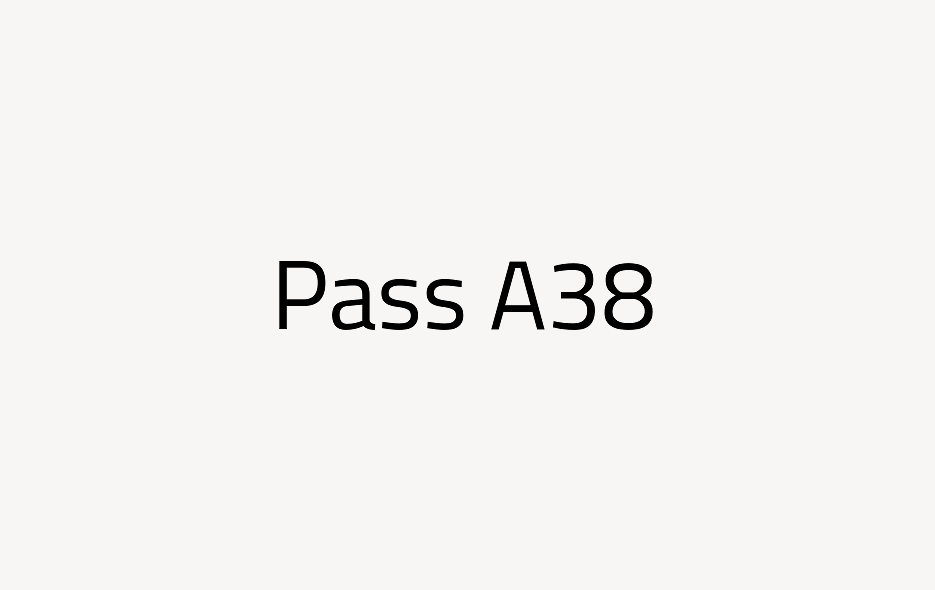 Pass A38 - Font Free [ Download Now ]