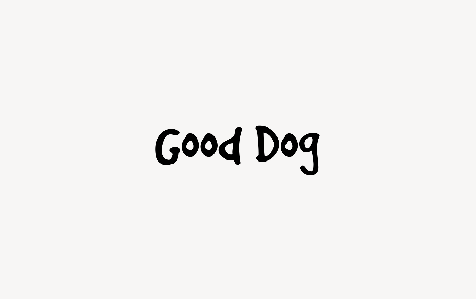 Good Dog - Font Free [ Download Now ]