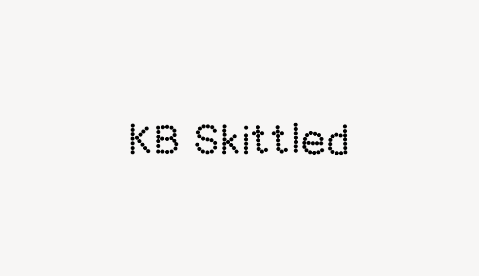 KB Skittled - Font Free [ Download Now ]