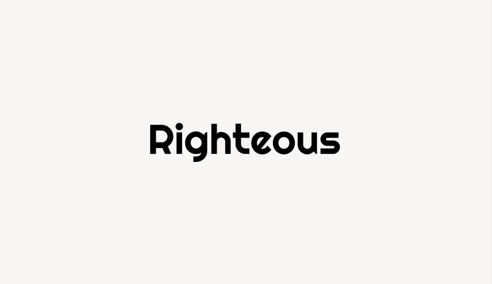 Righteous - Font Free [ Download Now ]