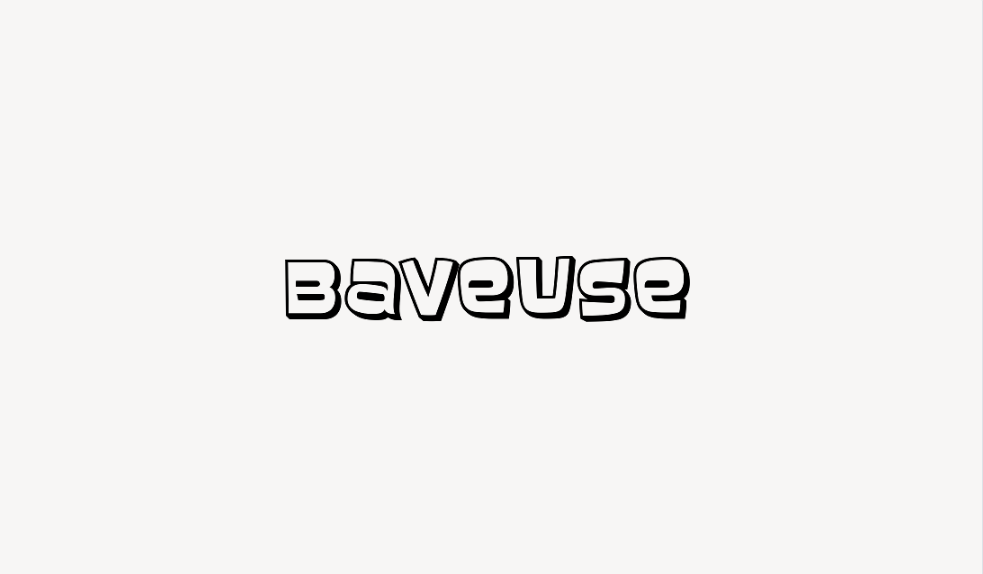 Baveuse - Font Free [ Download Now ]