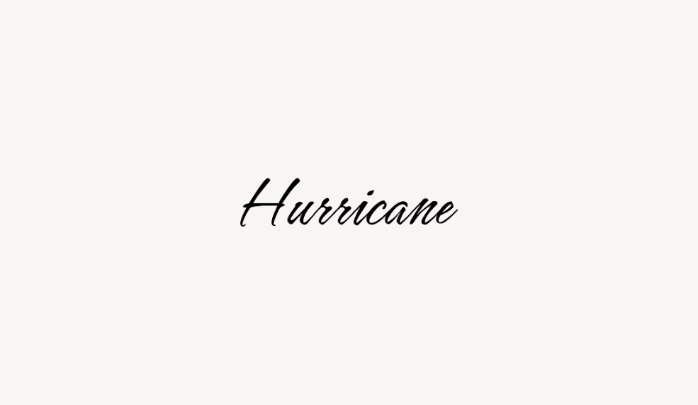 Hurricane - Font Free [ Download Now ]