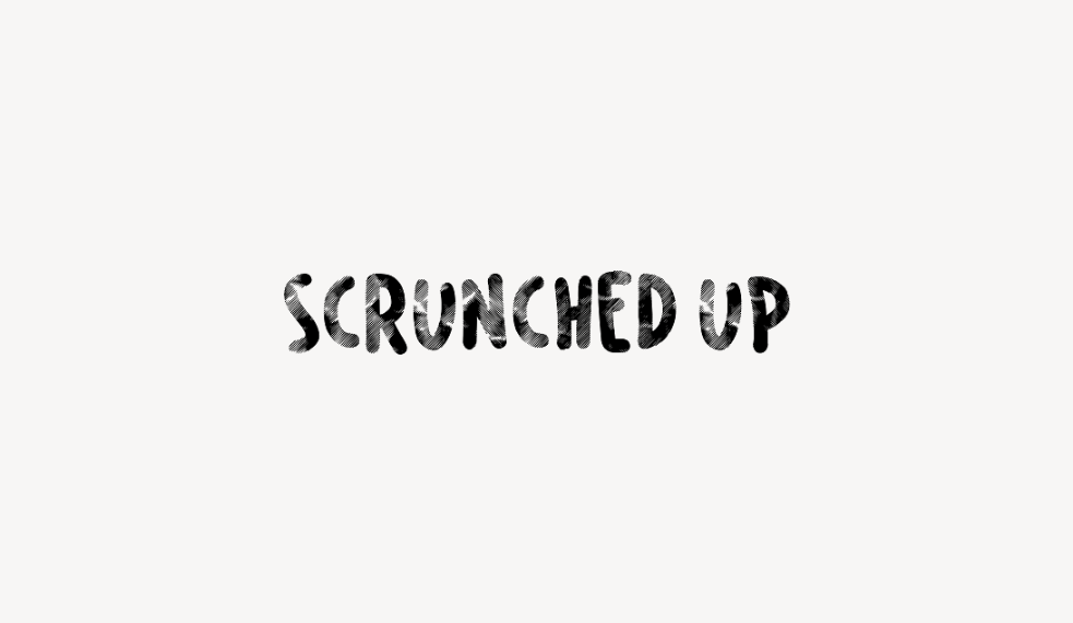 Scrunched Up - Font Free [ Download Now ]