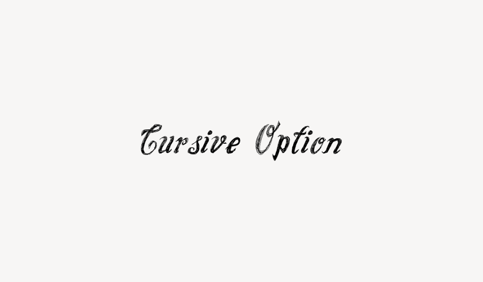Cursive Option - Font Free [ Download Now ]
