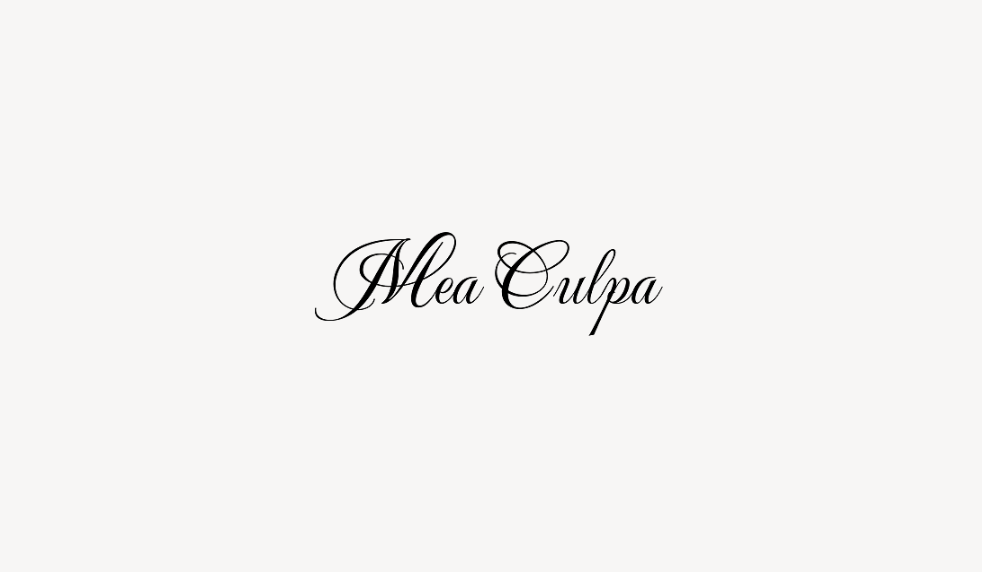 Mea Culpa - Font Free [ Download Now ]