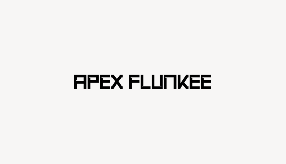 Apex Flunkee - Font Free [ Download Now ]