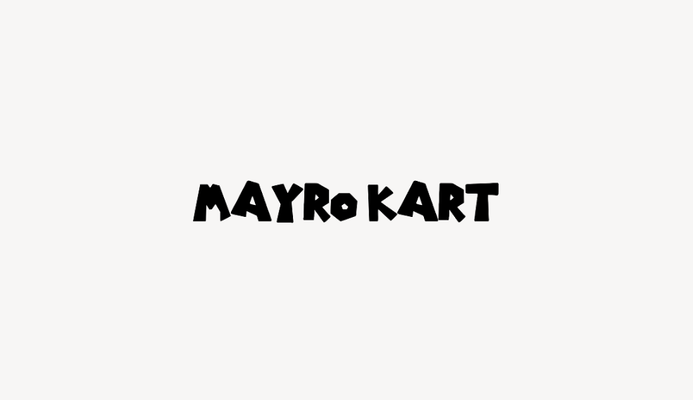 Mayro Kart - Font Free [ Download Now ]