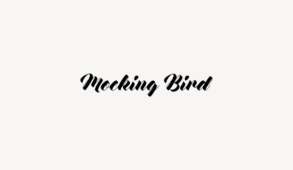 Mocking Bird - Font Free [ Download Now ]