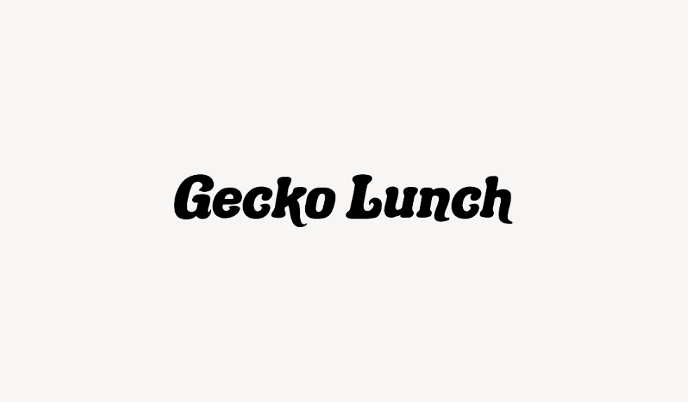 Gecko Lunch - Font Free [ Download Now ]
