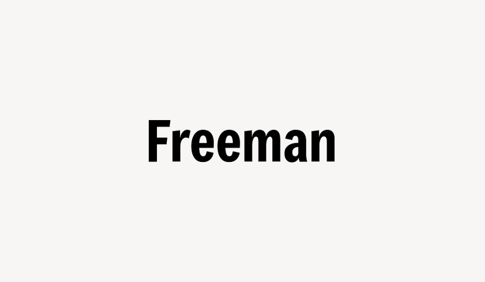 Freeman - Font Free [ Download Now ]