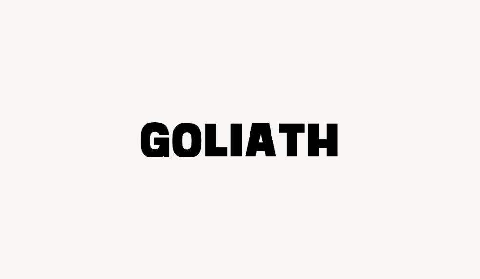 Goliath - Font Free [ Download Now ]