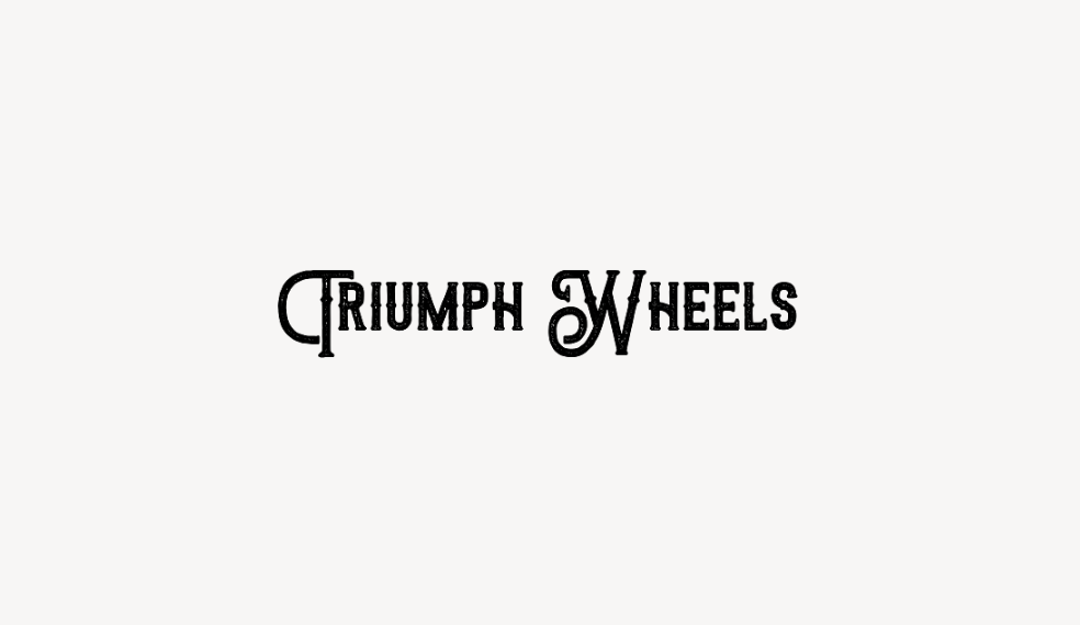 Triumph Wheels - Font Free [ Download Now ]