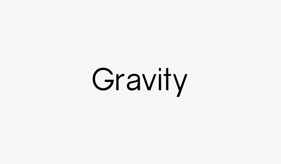 Gravity - Font Free [ Download Now ]
