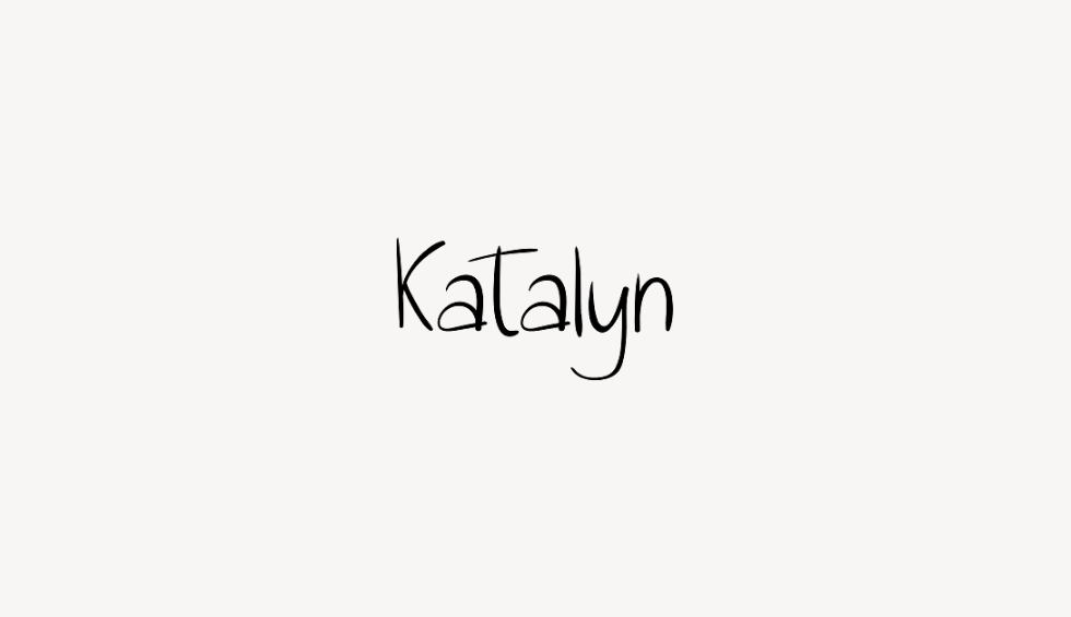 Katalyn - Font Free [ Download Now ]