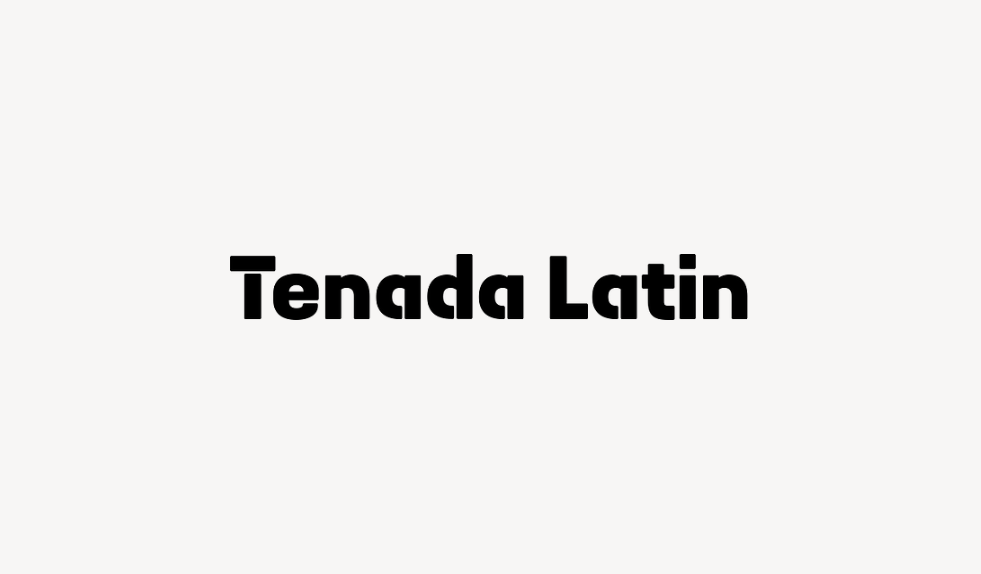 Tenada Latin - Font Free [ Download Now ]