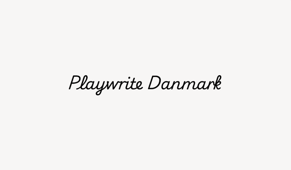 Playwrite Danmark - Font Free [ Download Now ]