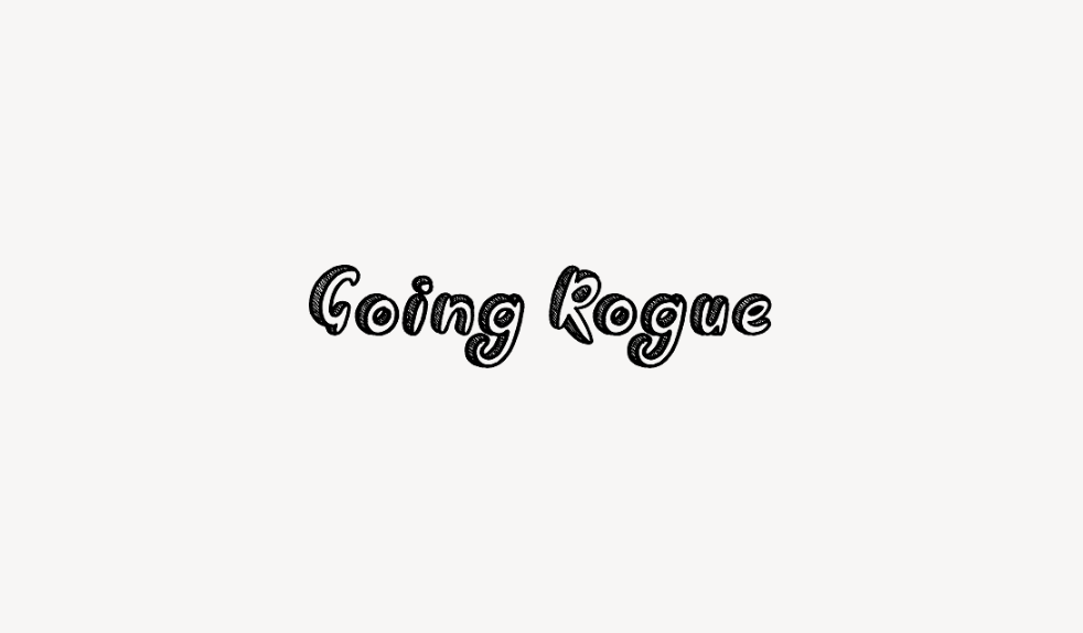 Going Rogue - Font Free [ Download Now ]