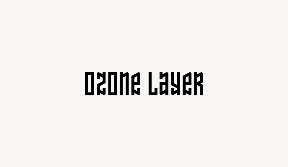 Ozone Layer - Font Free [ Download Now ]