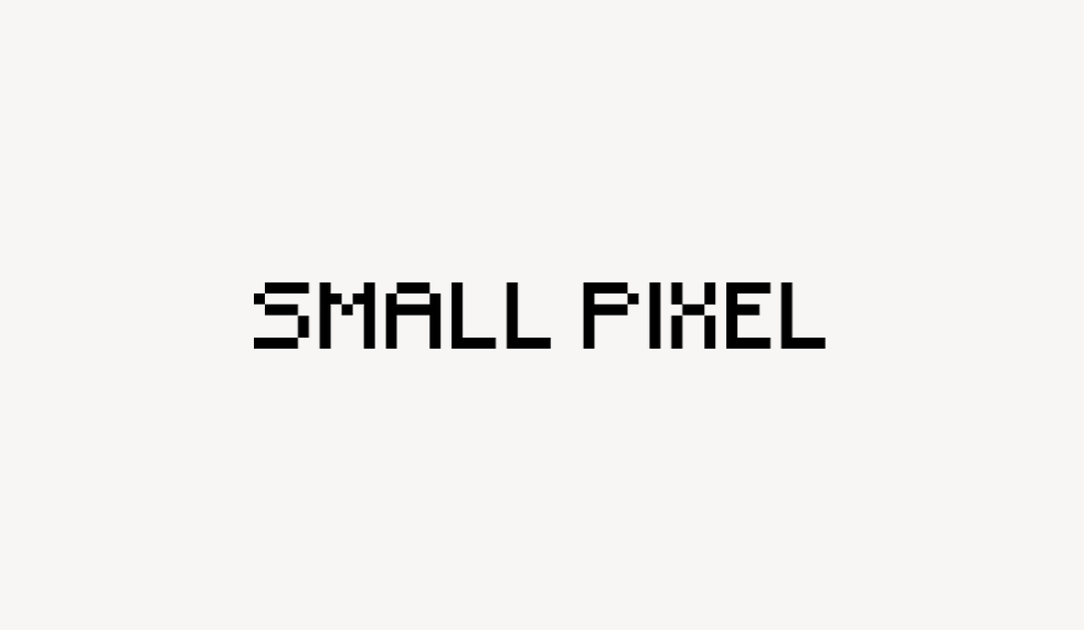 Small Pixel - Font Free [ Download Now ]