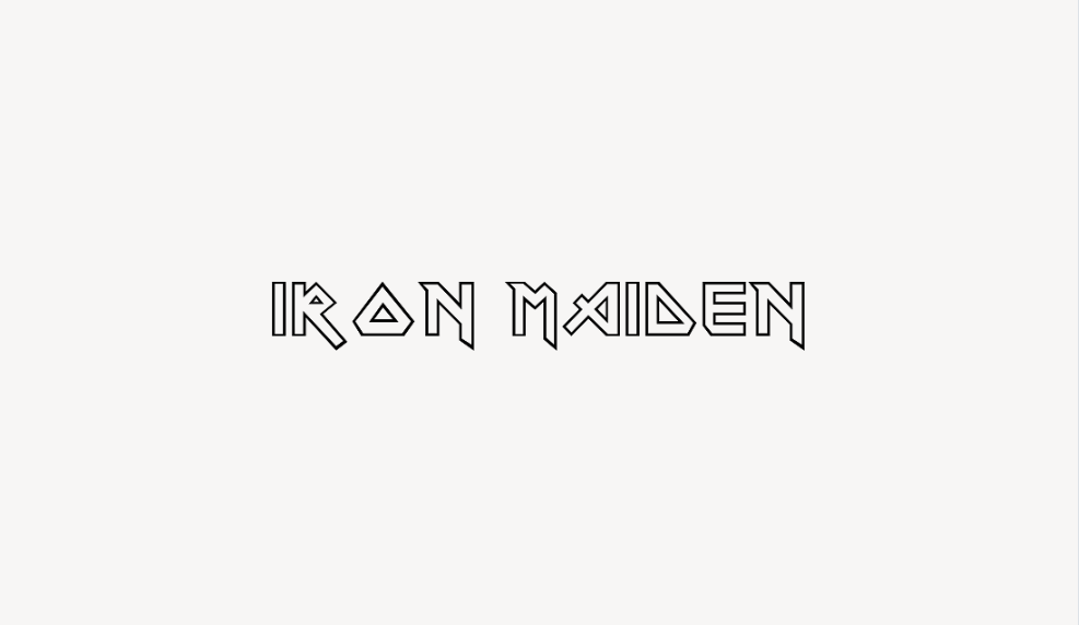 Iron Maiden - Font Free [ Download Now ]