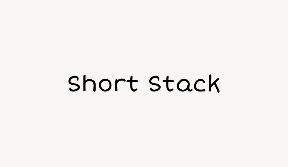Short Stack - Font Free [ Download Now ]