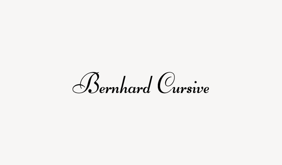 Bernhard Cursive - Font Free [ Download Now ]