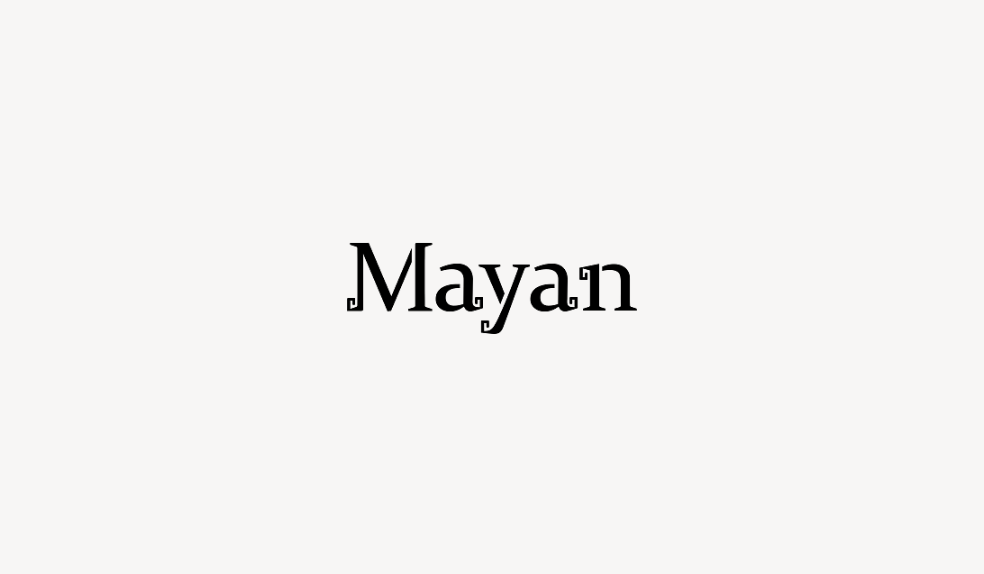 Mayan - Font Free [ Download Now ]