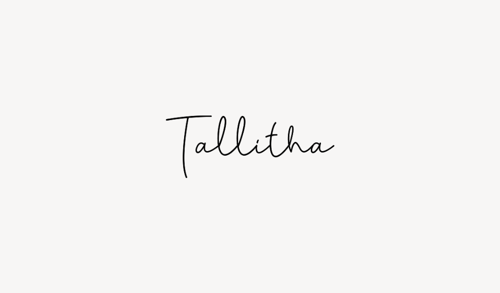 Tallitha - Font Free [ Download Now ]