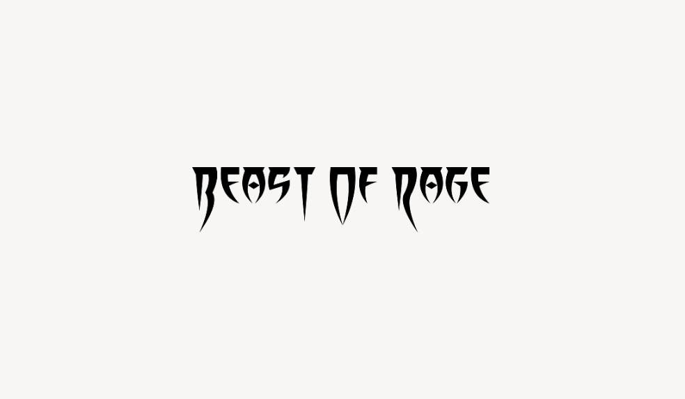 Beast Of Rage - Font Free [ Download Now ]