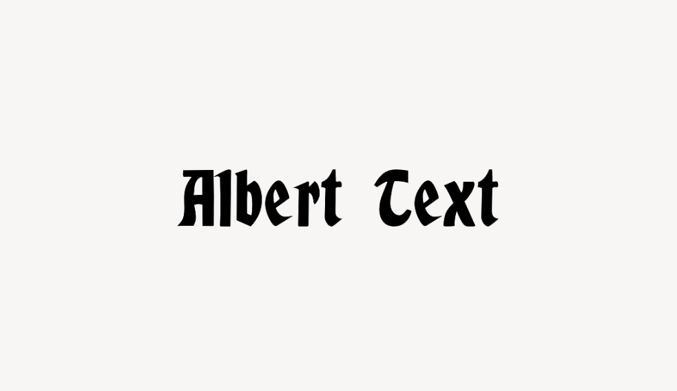 Albert Text - Font Free [ Download Now ]