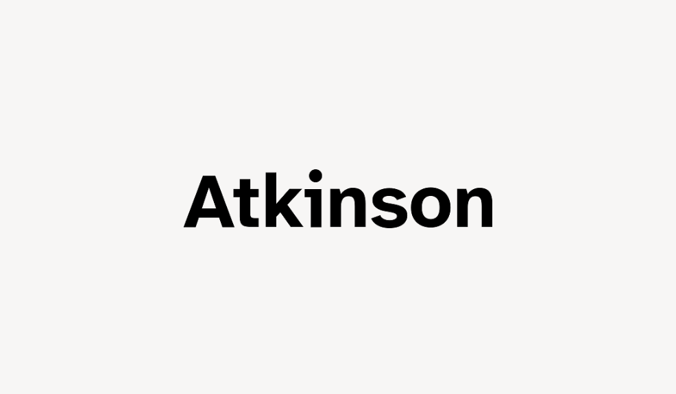 Atkinson - Font Free [ Download Now ]