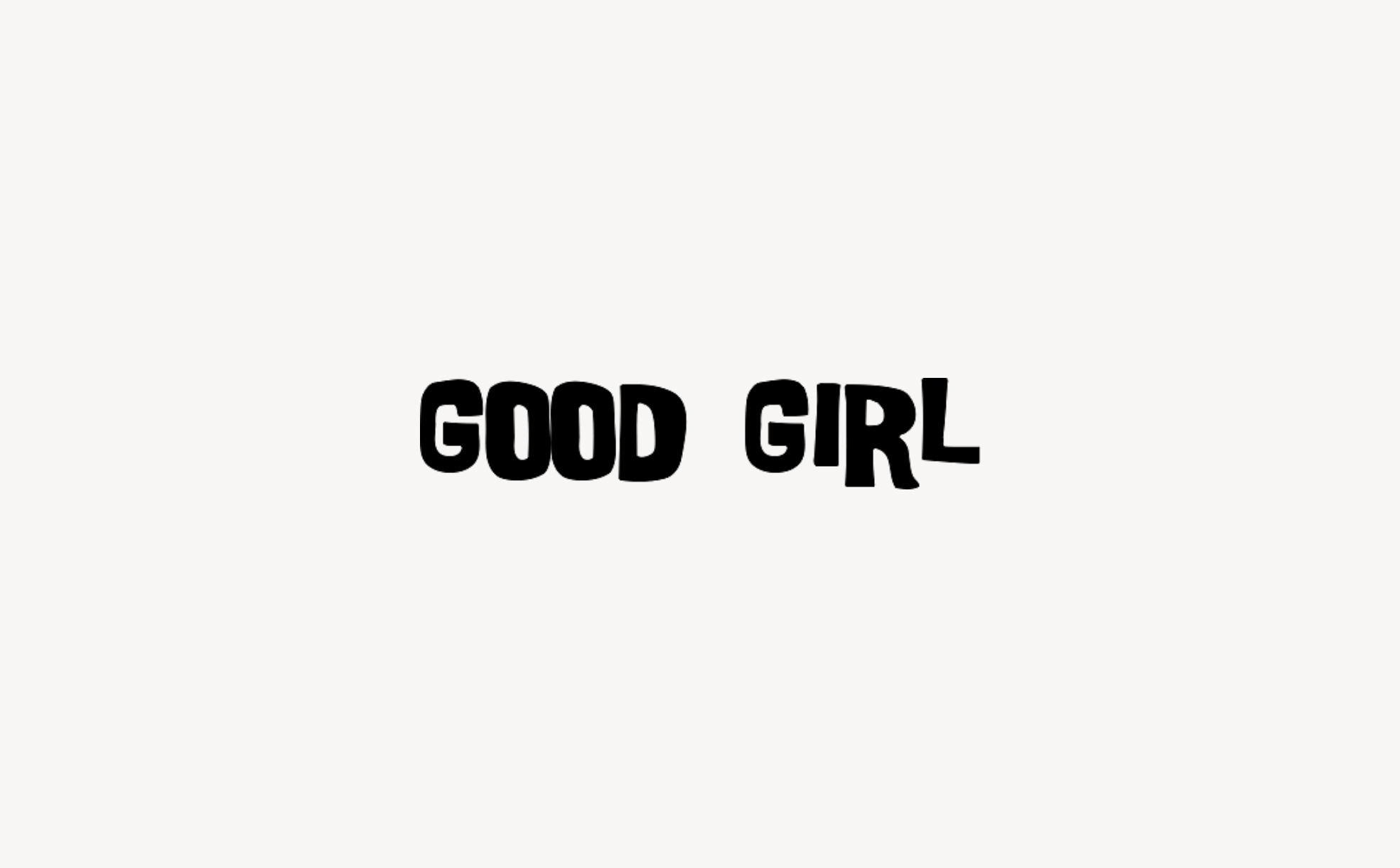 Good Girl - Font Free [ Download Now ]
