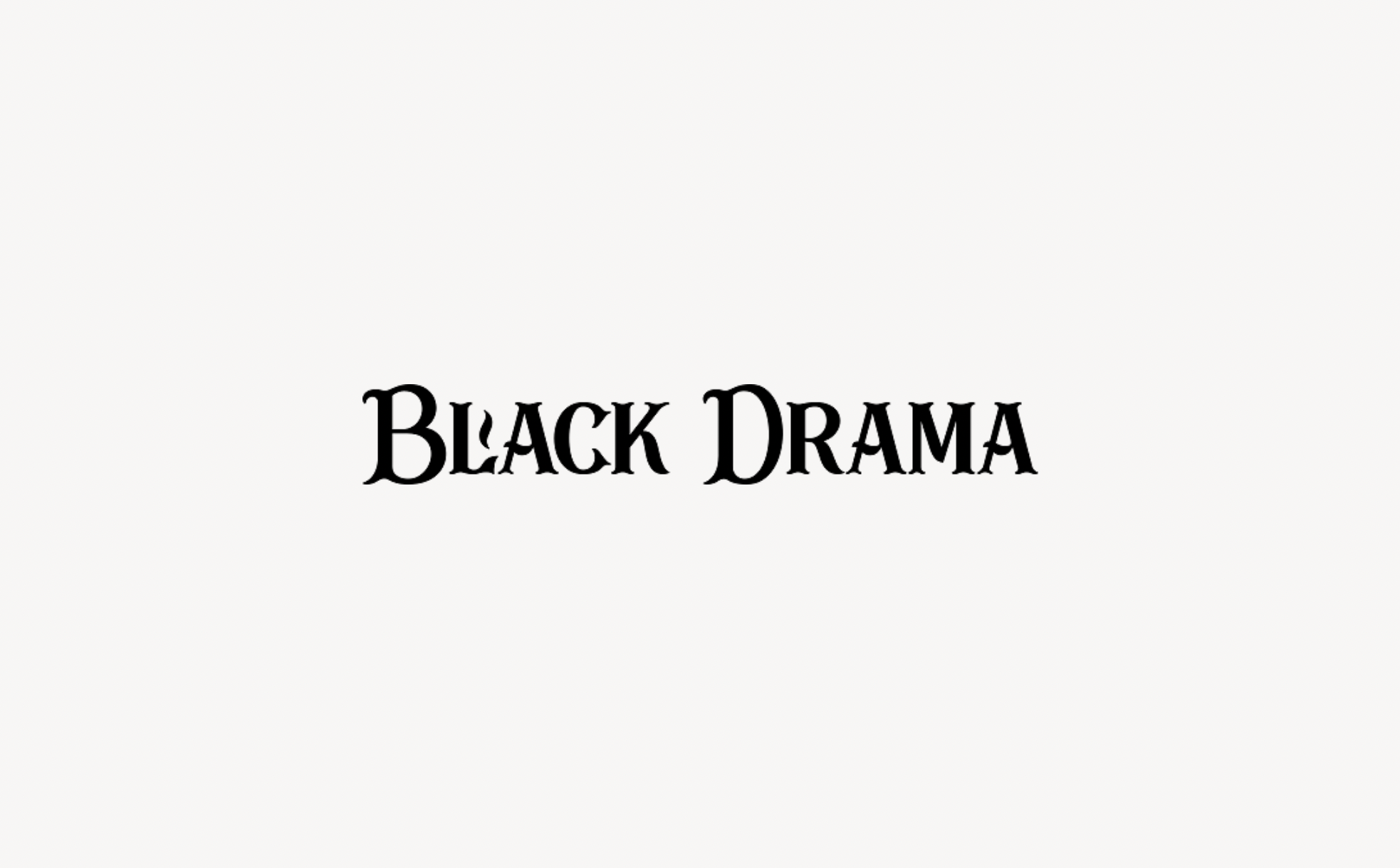 Black Drama - Font Free [ Download Now ]