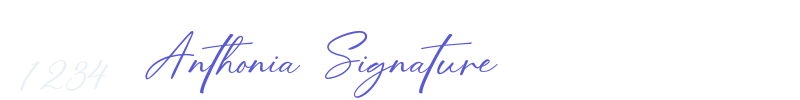 Anthonia Signature