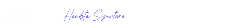 Handsta Signature