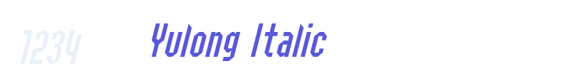 Yulong Italic
